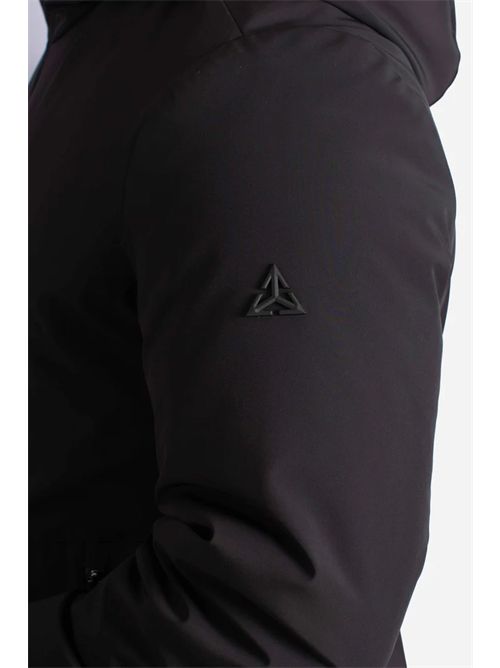 Giubbotto softshell nero con Imbottitura Sorona® con Cappuccio HESKIMO | HE9440005/NERO